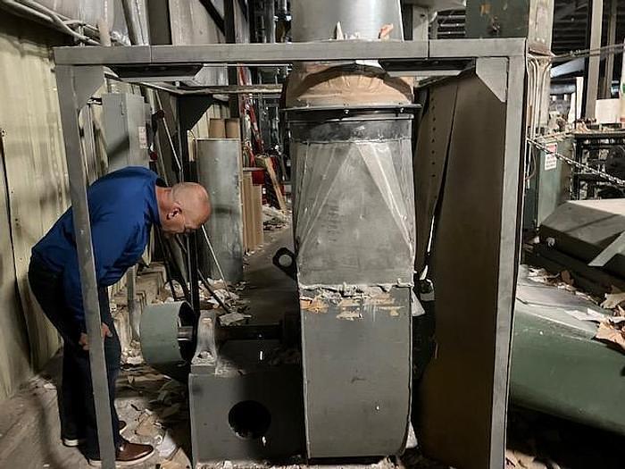 Used MAREN HORIZONTAL AUTOTIE BALER / PINCH BELT SHREDDER