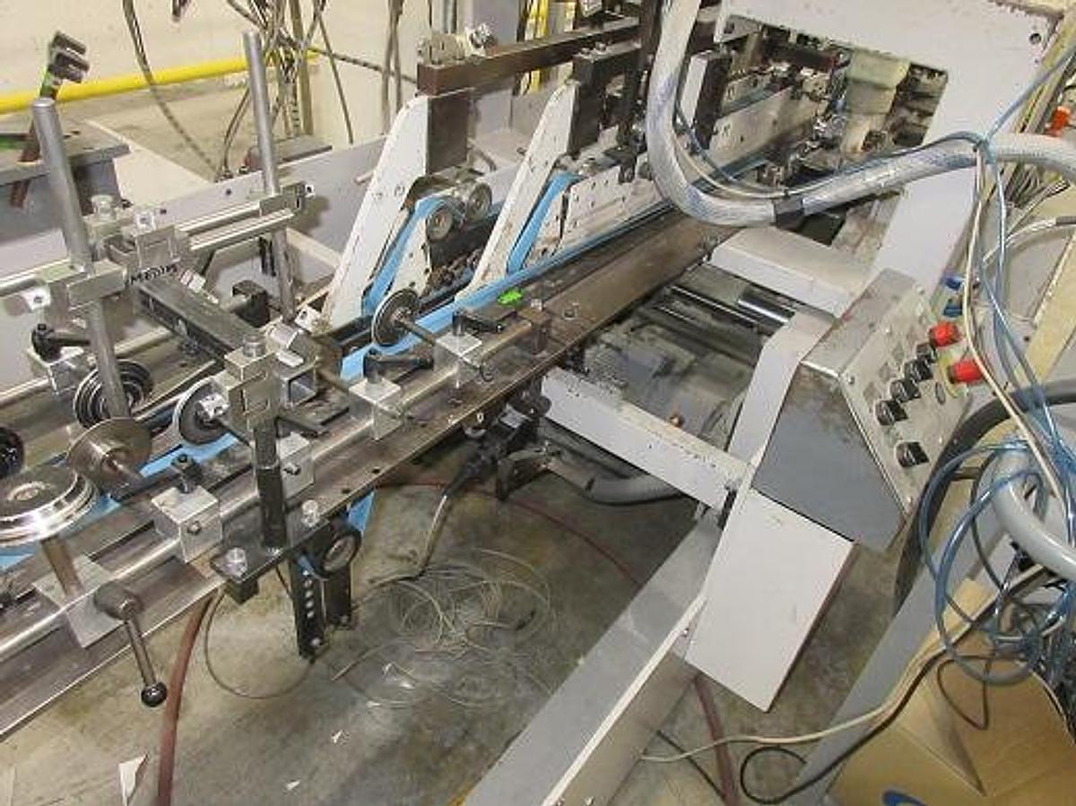 Used BOBST DOMINO 90 MATIC FOLDER GLUER 