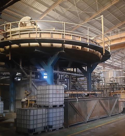 Used (2.75M) RECARD CRESCENT FORMER TISSUE MACHINE 65 TPD