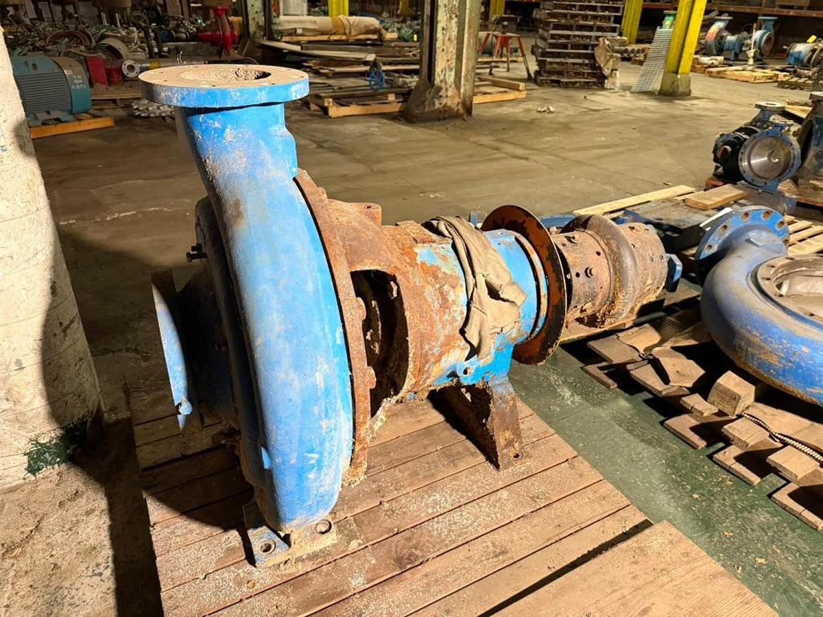 Used GOULDS 3175 SIZE 6X8-22 PUMP 316 STAINLESS STEEL