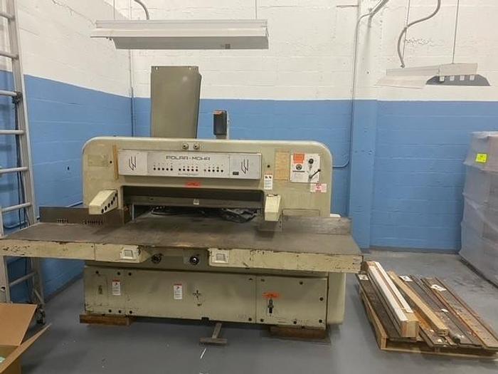Used POLAR MOHR MODEL 115 45" GUILLOTINE CUTTER
