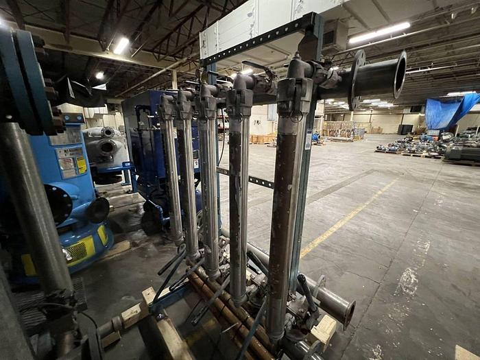 Used RONNINGEN-PETTER SS-84-205-MX 5-CANNISTER FILTER BANK