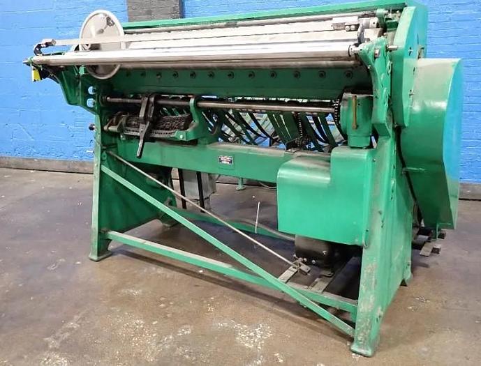 Used 72" BECK ROTARY KNIFE SHEETER WITH OUTPUT CONVEYOR