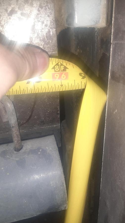 Used 96" WIDE D.J. MURRAY ROLL SPLITTER 80" DIAMETERS - STILL RUNNING