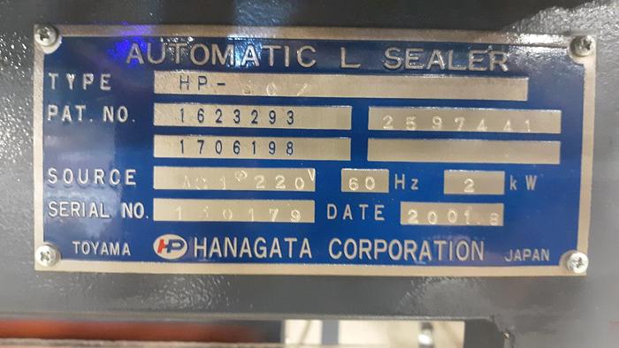 Used HANAGATA AUTOMATIC L SEALER HP-307