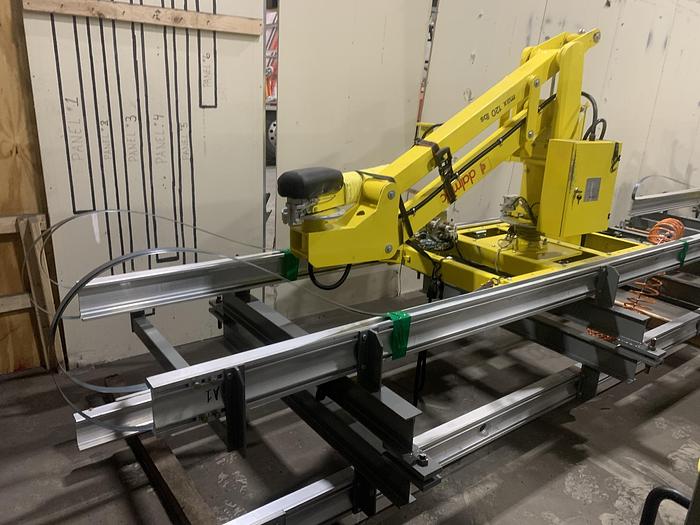 Used DALMEC ROLL MANIPULATORS CEILING MOUNTED SYSTEM (TWO AVAILABLE)