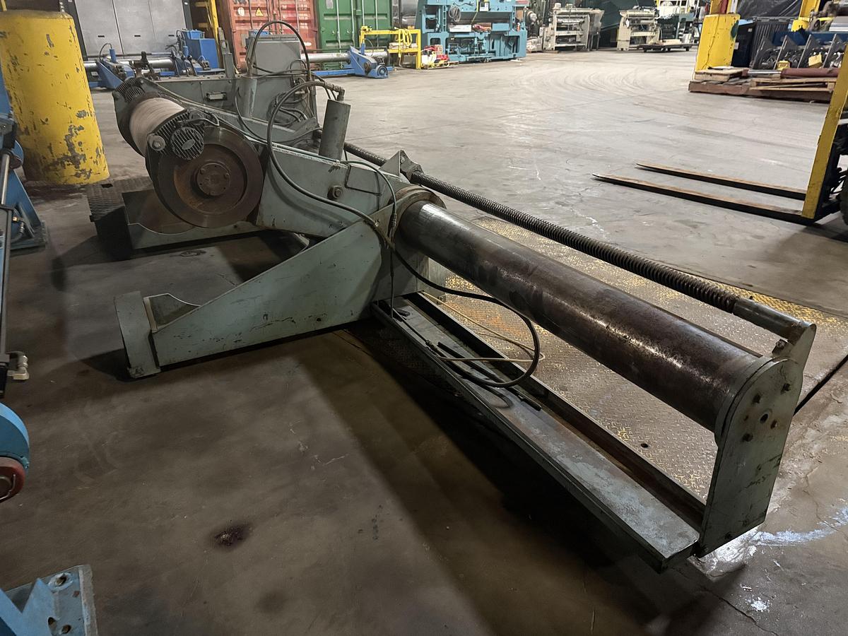 Used MARTIN SHAFTLESS FLOOR PICK UP UNWIND STAND 60" DIAMETER