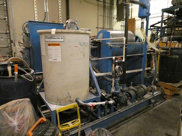 Used ALAR AUTO-VAC MODEL 230 C.S. ROTARY VACUUM DRUM FILTER