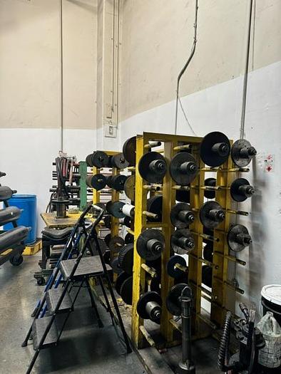 Used 55" WIDE PCMC 8 COLOR CI PRESS - 50" UNWIND & REWIND DIAMETERS