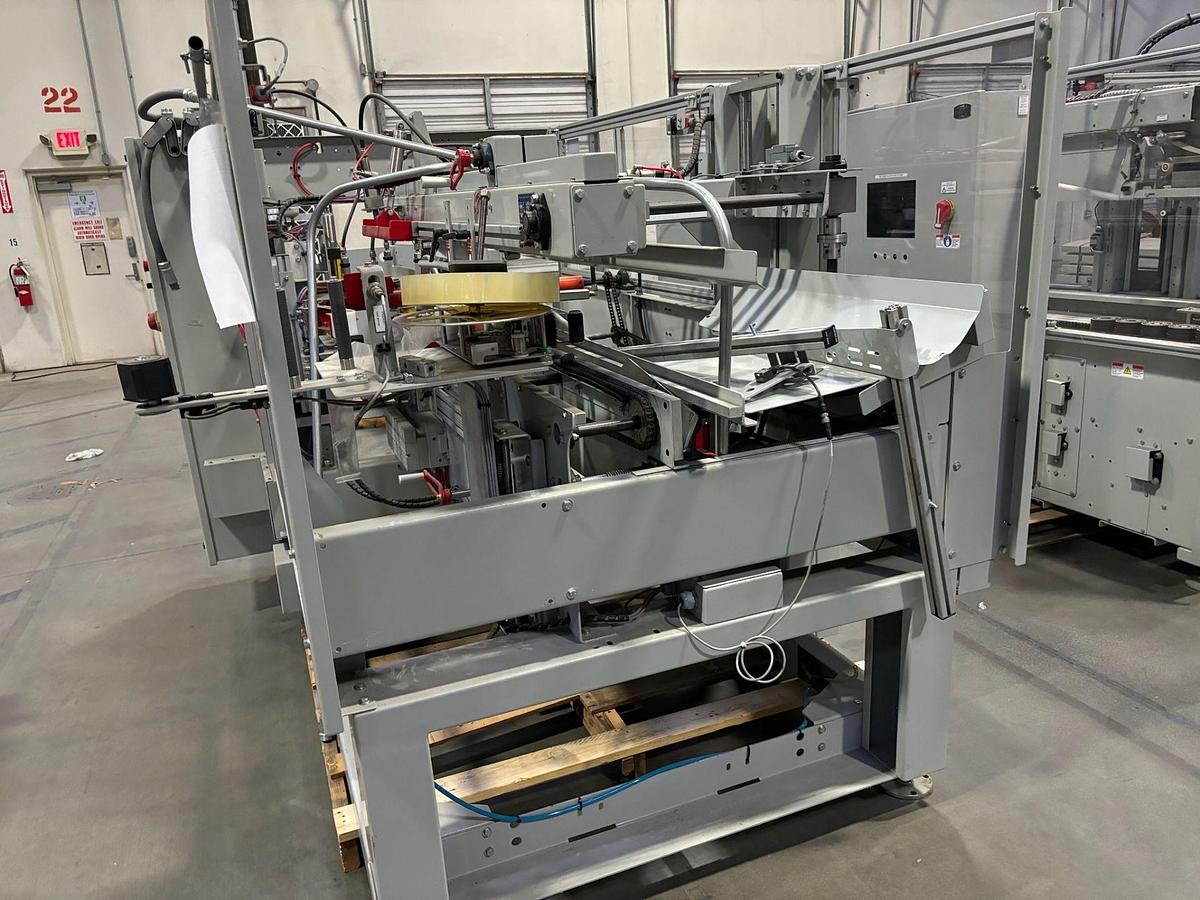 Used MARQ HPE 220 / HPE-220 CASE ERECTOR BOTTOM SEALER