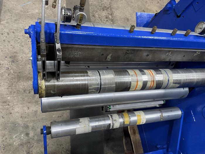 Used 30" WIDE STANFORD MODEL 142-30 DOCTOR MACHINE WITH SCORE SLITTING