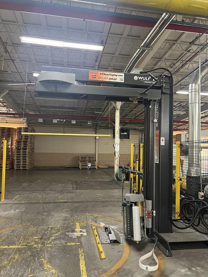 Used WULFTEC MODEL WRTA-150 PALLET WRAPPER