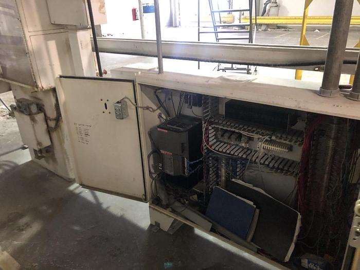 Used PCMC ELECTRONIC CORE WINDER EMC-14 WITH RONCO UNWIND FOR TISSUE TOWEL CORES