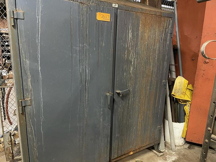 Used METAL ENCLOSURE W/ CONTENTS