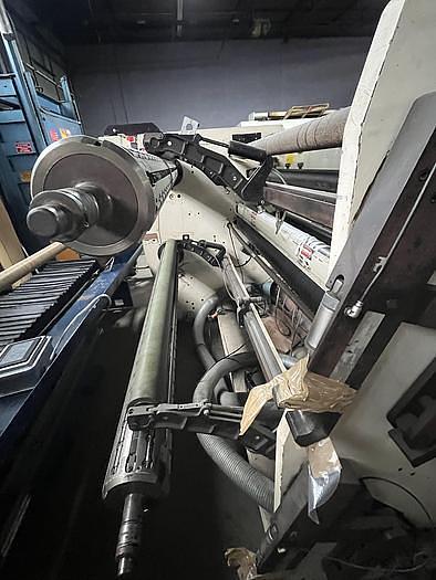 Used 65" WIDE DEACRO MODEL DA-653 DUPLEX CANTILEVERED SLITTER REWINDER