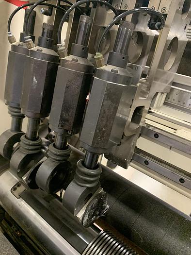 Used 2004 TITAN SR7 DUPLEX CANTILEVERED SLITTER REWINDER