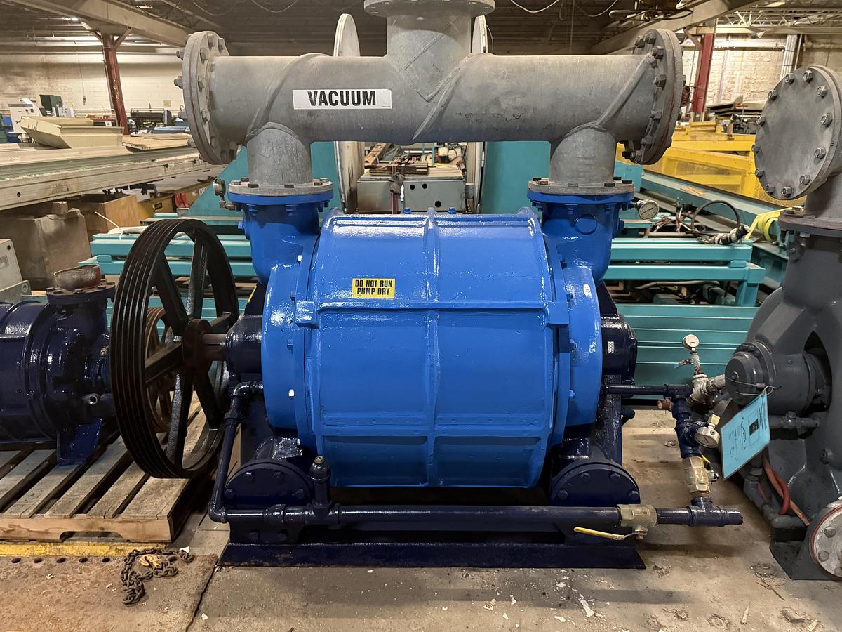 Used NASH SIZE CL3002 FF VACUUM PUMP REMANUFACTURED 2015