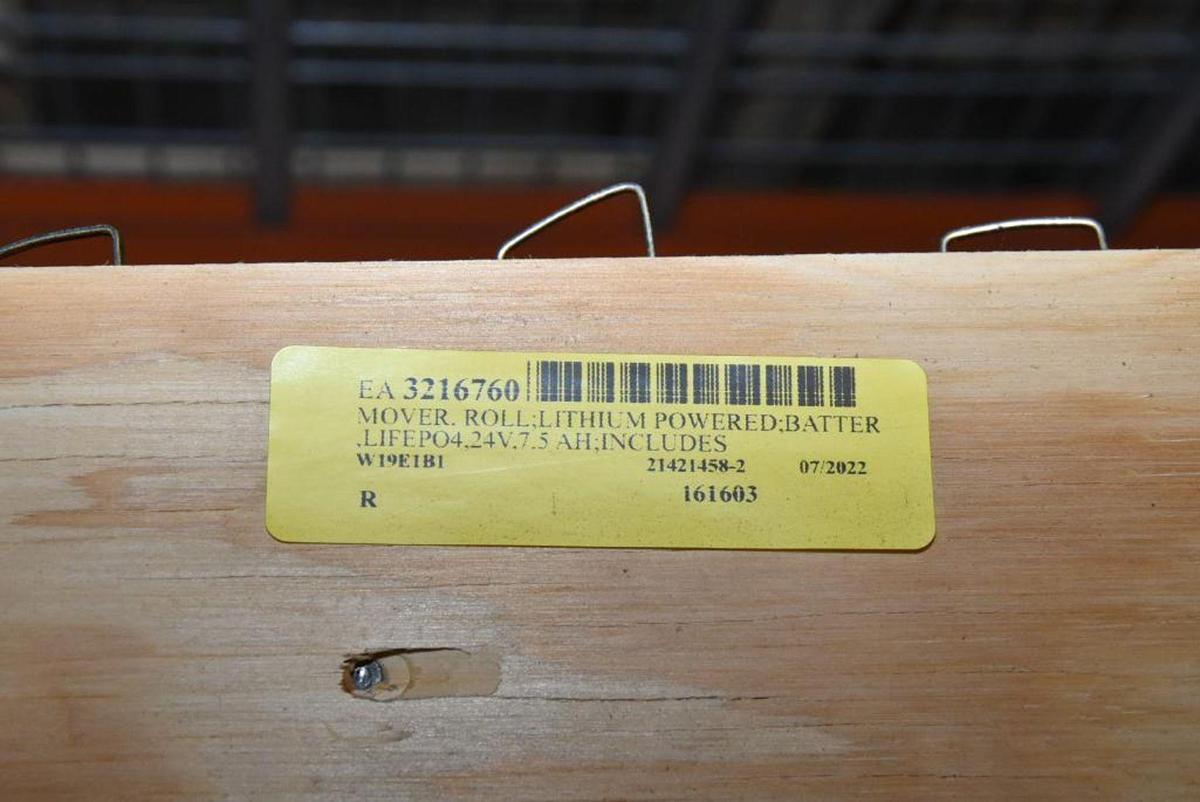 APPLETON ROLLMOVER SD BATTERY OPERATED ROLL PUSHER (NEW SPARE)