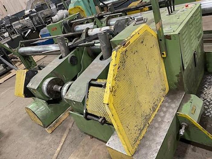 Used 100” WIDE PASABAN SHAFTLESS FLOOR PICK UNWIND STAND 60" DIAMATER