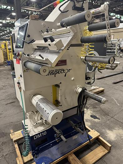 Used 10" WIDE ACCRAPLY STANFORD MODEL DM10 DOCTOR MACHINE MFG 2011