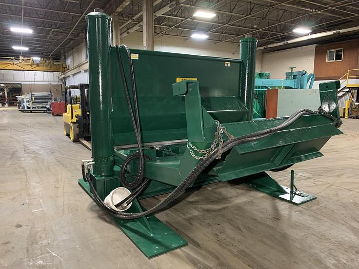 Used 97" WIDE BLACK CLAWSON ROLL SPLITTER 60" DIAMETER