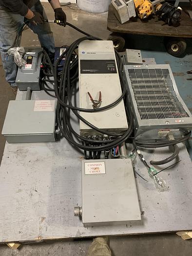 Used 135" LANGSTON SPEEDMASTER TWO DRUM WINDER 60" REWIND DIAMETER