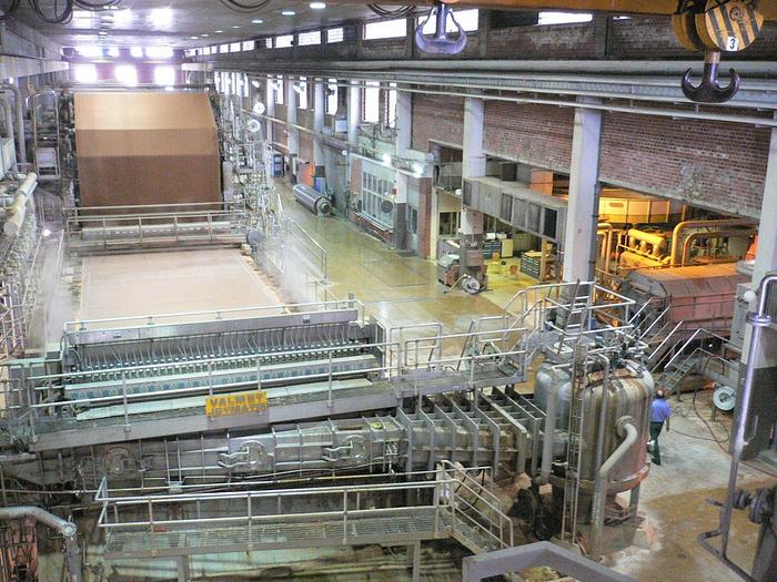 Used 204" ( 5.19M) VALMET SYM-FLO JETMATIK  HEADBOX