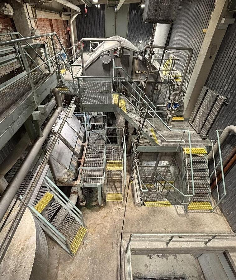 Used 140" (3550mm) VALMET TISSUE MACHINE TWIN WIRE 100 TPD