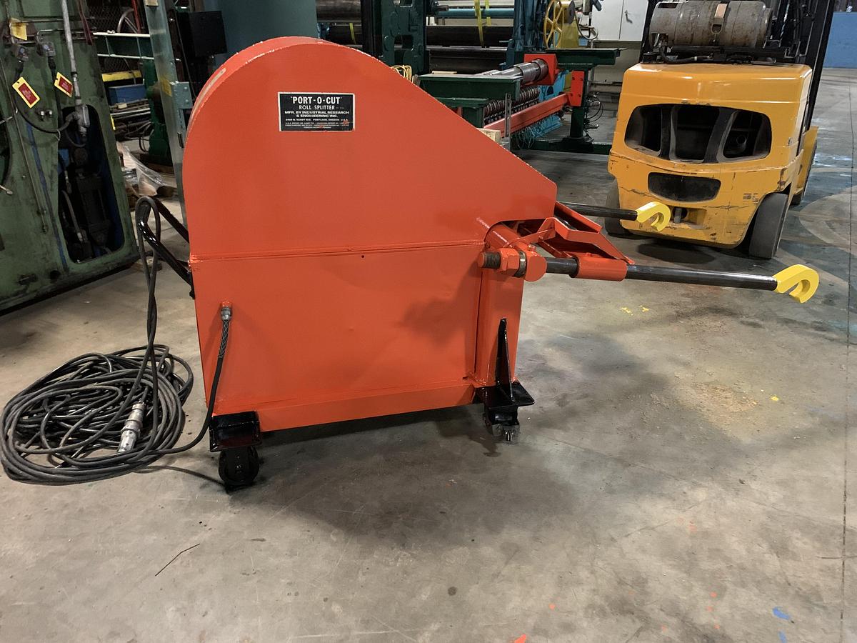 Used PORT-O-CUT ROLL SPLITTER