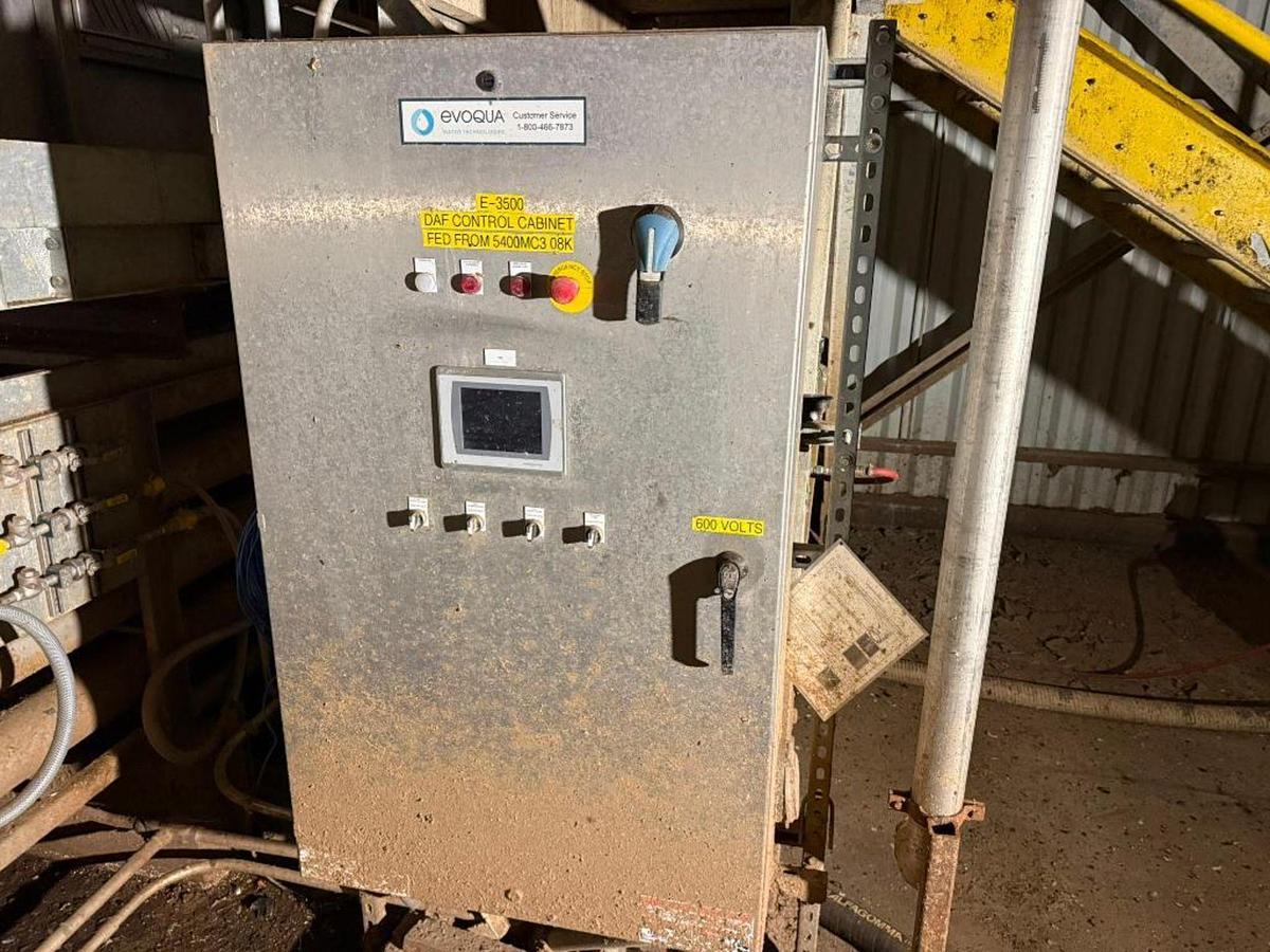 Used EVOQUA DAF CLARIFIER