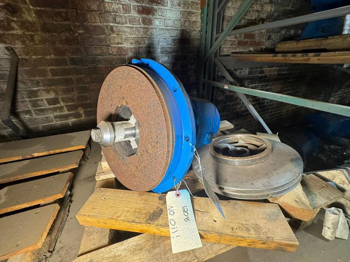 Used POWER END PULLOUT PUMP PART 316 STAINLESS STEEL