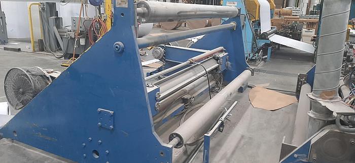 Used 65" WIDE AUSQUIP JS 2000 TWO DRUM WINDER