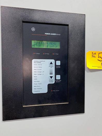 Used GE AKD-8 7 SECTION SWITCHGEAR SECTION