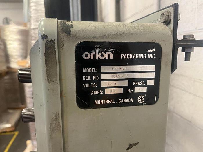 Used ORION PALLET WRAPPER MODEL L66-95 120 V-SOLD JF