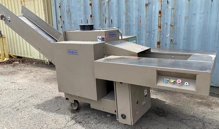 Used ALLEGHENY 18-250C HEAVY DUTY SHREDDER WITH INFEED CONVEYOR
