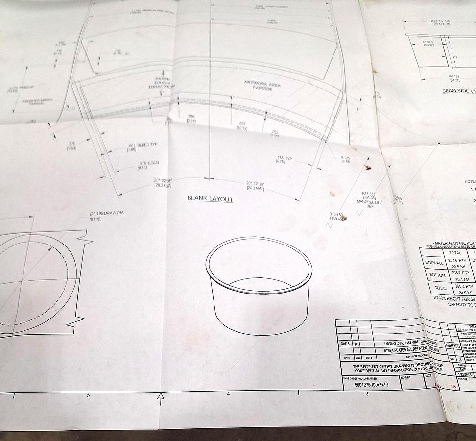 Used PMC PAPER MACHINERY CORPORATION MODEL PMC-1000 PAPER CUP MACHINE (Line #3)