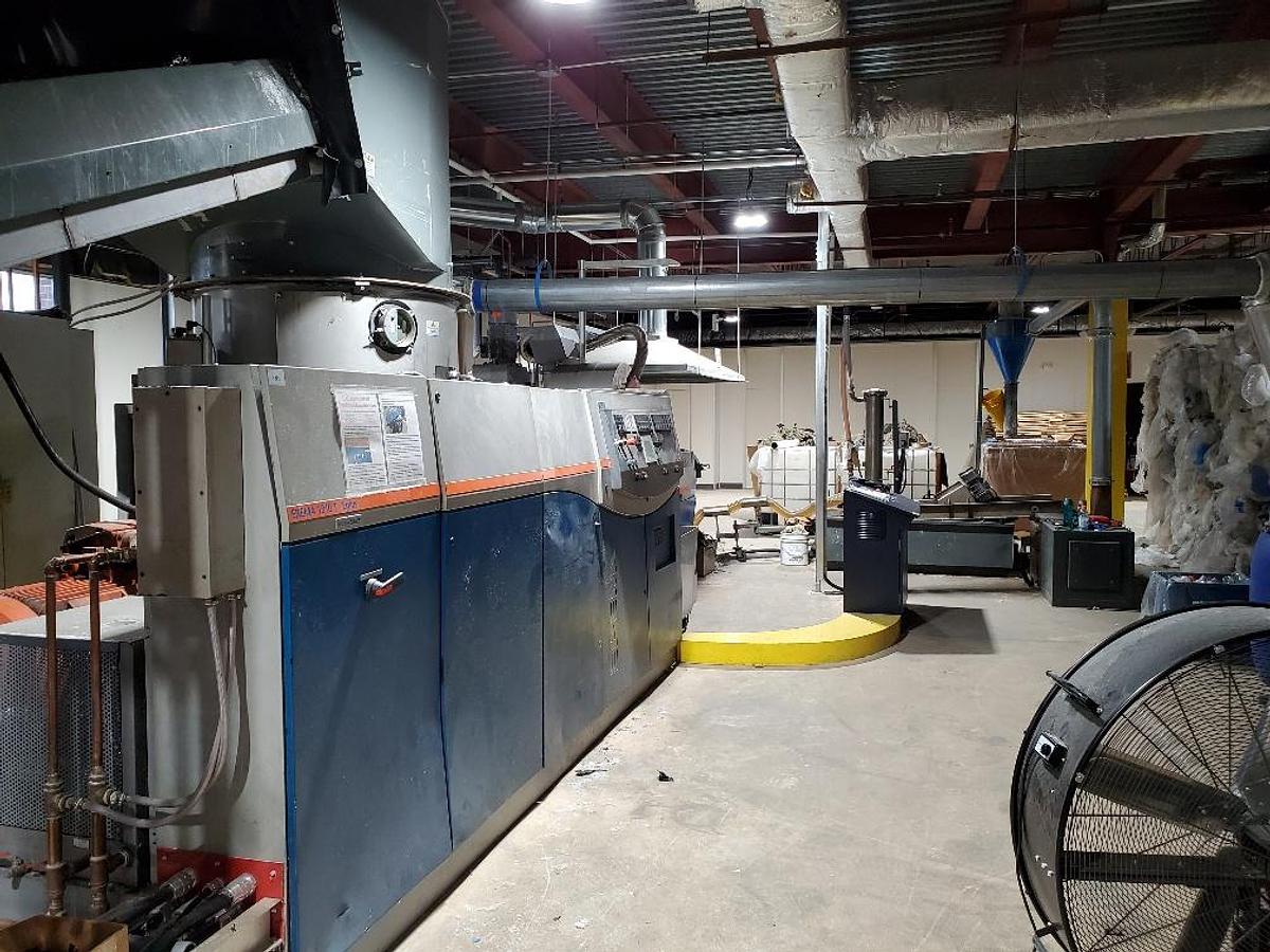 Used EREMA MODEL 1310TVE PLUS FILM RECLAIM LINE 2009