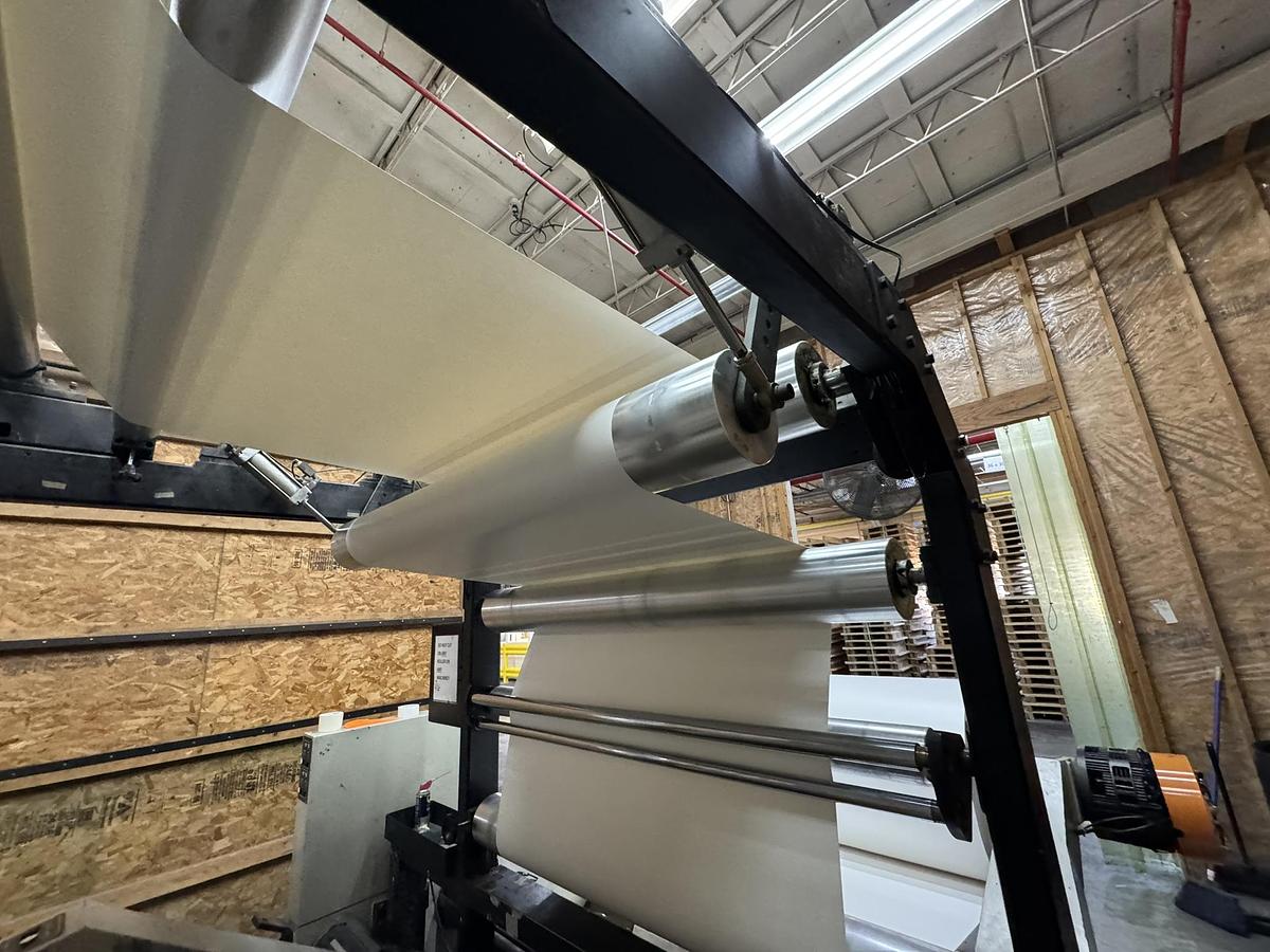 Used 60" WIDE GOODSTRONG DUAL ROTARY SHEETER