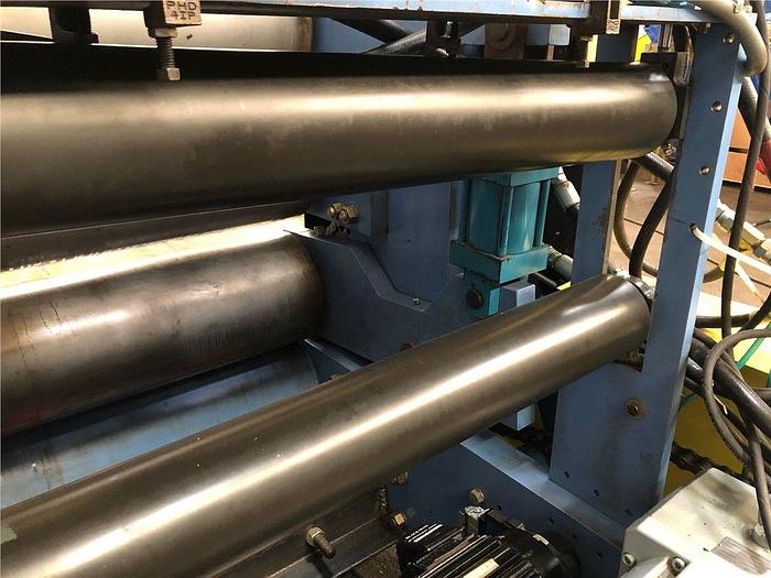 Used 33" WIDE PILOT SHEET STACK, AC MOTORS, 11.5" DIAMETER