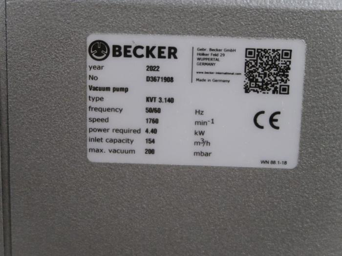 Used BECKER KVT3.140