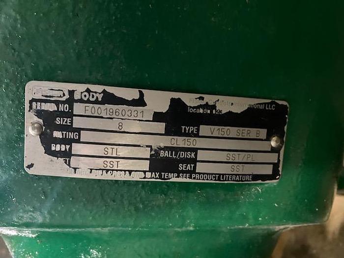 Used FISHER CONTROL VALVE ACTUATOR SIZE 3 BODY SIZE 8