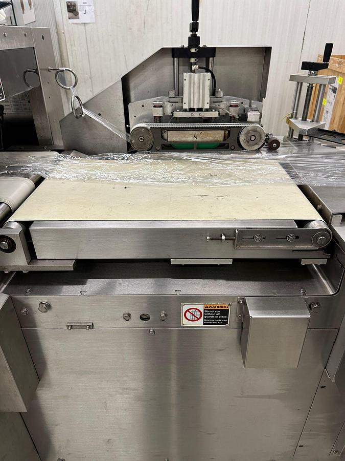 Used SHANKLIN F-1A CDA STAINLESS STEEL FOOD GRADE SIDE SEAL SHRINK WRAPPER