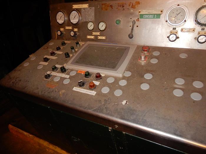 Used 156" (3.92M) TRIM FOURDRINIER PAPER MACHINE 2,200 FPM NEW ALLEN BRADLEY DRIVE SYSTEM IN 2008 50/60 HZ