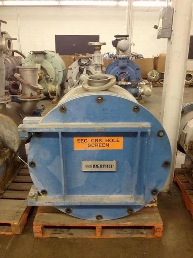 Used FIBERPREP MDL CH5 PRESSURE SCREEN S/S  NO BASKET