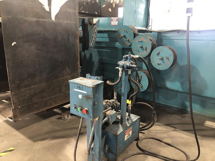 Used MAREN HORITZONTAL AUTO TIE BALER MODEL 203-338R50  50 HP - PENDING