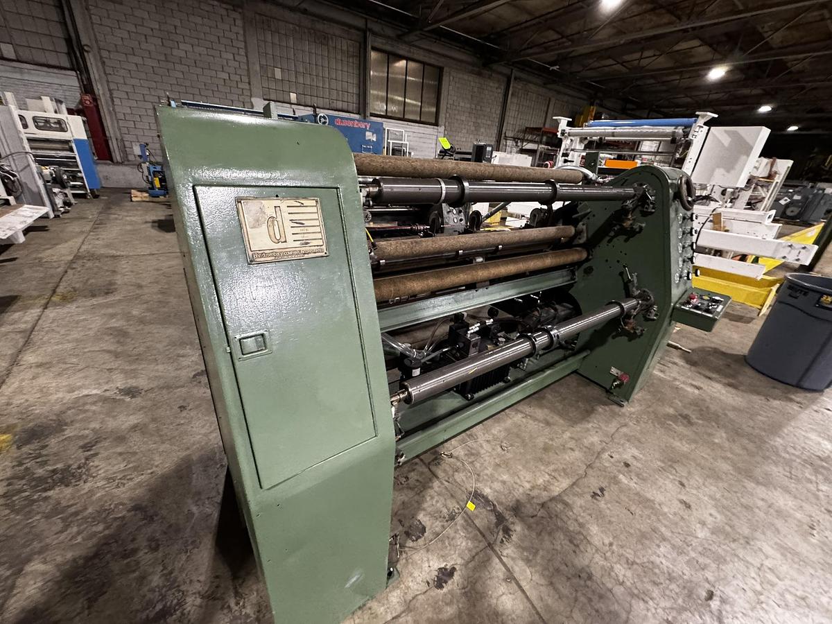 Used 24" STANFORD MODEL 142 LT DOCTOR REWINDER MACHINE WITH EDGE GUIDE