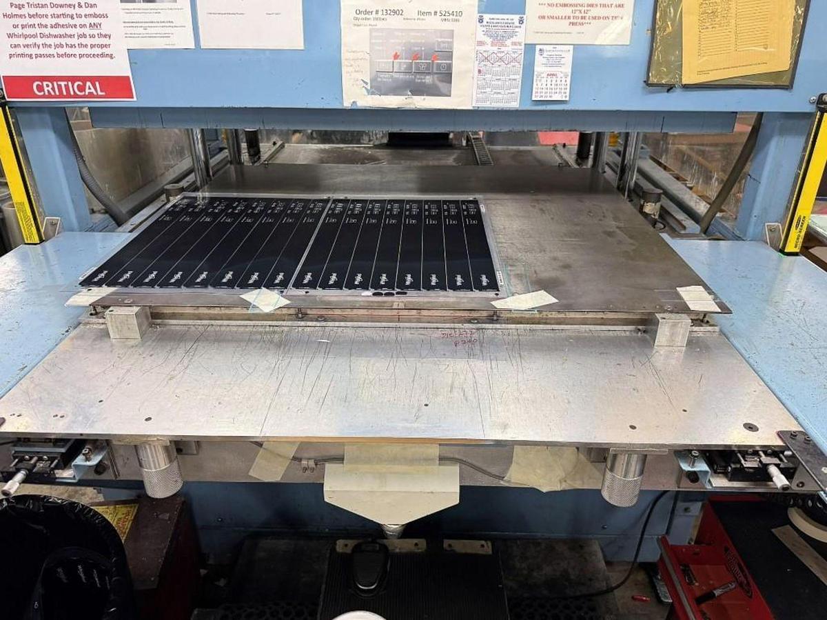 Used CONTECH ULTRA PRESS MODEL UP-2842 HOT PRESS