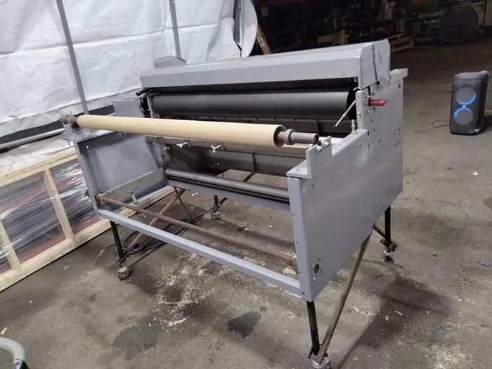 Used 60" ROSENTHAL SHEETER MODEL WAS-S5-UZV8 WITH RAZOR SLITTING