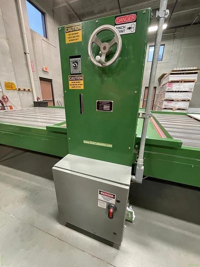 Used 100" x 144" KWIKSET ROLLER DIE CUTTER