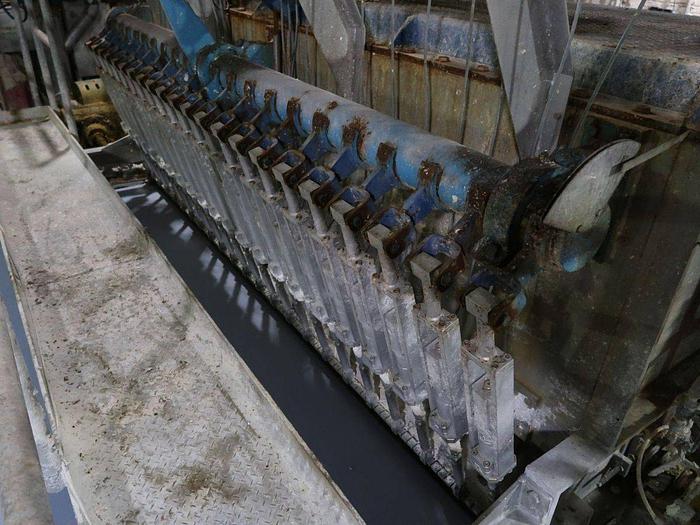 Used 129" MECFAB HEADBOX RATED 1500 FPM 40 TO 150 LBS / 3,300 SQ. FT.